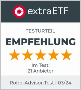 extraETF Empfehlung, Robo-Advisor-Test 03/2024